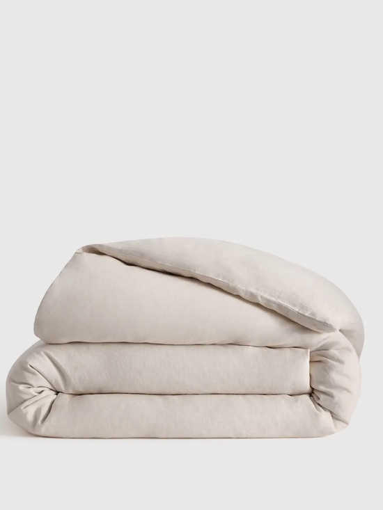 Quince Other - New! QUINCE European Linen Duvet Sand Full/ Queen 9924